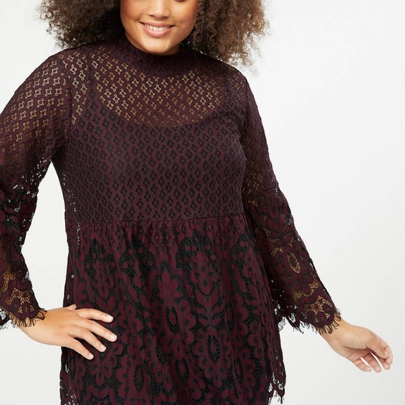 Lane Bryant Lace Top - Picture 3 of 4